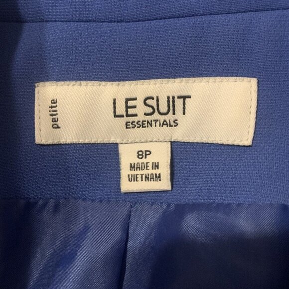 Le Suit Jacket Size 8P. Lined. Long Sleeve. Button Front. Faux Pockets. WTC - Picture 6 of 7